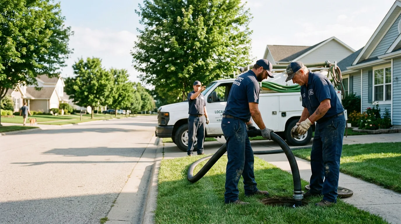 Emergency Septic Service in New Century, KS